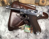 1937 Mauser P08 Luger With Matching Numbers and Holster - 10 of 14