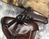 1937 Mauser P08 Luger With Matching Numbers and Holster - 3 of 14