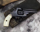 Antique Smith and Wesson D.A. Top Break, .32 With Box, Pearls. - 6 of 6