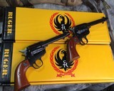 Consecutively Numbered Pair Ruger Single Six NIB. .22 LR/ .22 Mag - 5 of 7