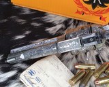 1991 Ruger New Model Super BlackHawk .44 Mag Revolver, 4 5/8 In. Birds Head, 100% Master Hand Engraved - 21 of 24