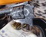 1991 Ruger New Model Super BlackHawk .44 Mag Revolver, 4 5/8 In. Birds Head, 100% Master Hand Engraved - 10 of 24