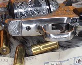 1991 Ruger New Model Super BlackHawk .44 Mag Revolver, 4 5/8 In. Birds Head, 100% Master Hand Engraved - 16 of 24