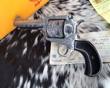 1991 Ruger New Model Super BlackHawk .44 Mag Revolver, 4 5/8 In. Birds Head, 100% Master Hand Engraved - 19 of 24