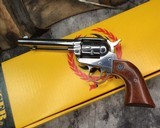 1994 Ruger Single Six, Stainless Steel, 22lr/.22wmr, Boxed. - 1 of 11