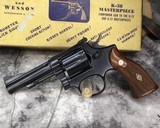 Smith and Wesson K38 Masterpiece, Rare 4 inch, Boxed - 21 of 25