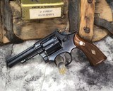 Smith and Wesson K38 Masterpiece, Rare 4 inch, Boxed - 12 of 25
