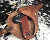 Pre-War Swiss Luger with Holster, matching numbers - 23 of 25