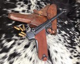 Pre-War Swiss Luger with Holster, matching numbers - 9 of 25