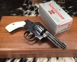 Smith and Wesson model 1903 Hand Ejector, 5 screw, .32, Engraved W/Ivory Grips - 2 of 23