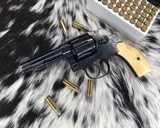Smith and Wesson model 1903 Hand Ejector, 5 screw, .32, Engraved W/Ivory Grips - 8 of 23