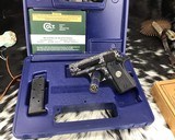 Colt Series 80 MK IV Mustang .380 acp, Hand Engraved, Boxed - 9 of 11