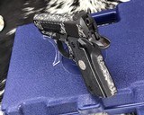 Colt Series 80 MK IV Mustang .380 acp, Hand Engraved, Boxed - 7 of 11
