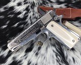 Colt Lightweight Commander D.W. Harris Engraved, - 19 of 20