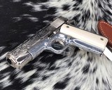 Colt Lightweight Commander D.W. Harris Engraved, - 20 of 20