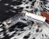 Colt Lightweight Commander D.W. Harris Engraved, - 9 of 20