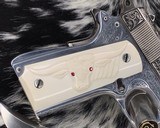 Colt Lightweight Commander D.W. Harris Engraved, - 7 of 20