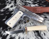 Colt Lightweight Commander D.W. Harris Engraved, - 1 of 20