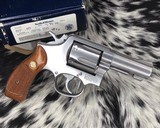 Smith & Wesson model 65, 3 inch. Stainless .357 Magnum, Boxed - 13 of 18