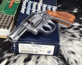 Smith & Wesson model 65, 3 inch. Stainless .357 Magnum, Boxed - 8 of 18