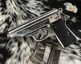 1972 Walther PP , Rare Factory Nickel, .380 acp - 2 of 18