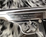 1972 Walther PP , Rare Factory Nickel, .380 acp - 14 of 18