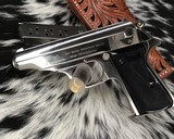 1972 Walther PP , Rare Factory Nickel, .380 acp - 5 of 18