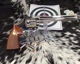 1980 Colt Trooper MKIII, 8 inch, .357 Magnum, Nickel, Boxed - 10 of 22