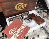 1982 Colt Trooper MKIII, Nickel, 4 inch, Boxed - 1 of 21