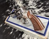 Smith and Wesson’s 10-5 Nickel, Four inch, Boxed, Pristine - 4 of 20