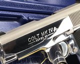 Colt MKIV Officers ACP ,Lew Horton Bright Stainless, .45 Acp, - 10 of 20