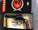 First Issue1969 Ruger BearCat, .22LR With Box - 1 of 14