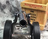 1955 Deluxe Chrome Winchester Signal Cannon with Pine Crate and Ammunition, 10 Gauge. - 18 of 25