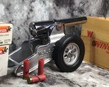 1955 Deluxe Chrome Winchester Signal Cannon with Pine Crate and Ammunition, 10 Gauge. - 13 of 25