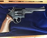 1956 Smith and Wesson Pre-29, .5 Screw, 44 magnum, 6.5 inch W/ Presentation Case - 1 of 25