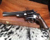 1956 Smith and Wesson Pre-29, .5 Screw, 44 magnum, 6.5 inch W/ Presentation Case - 4 of 25