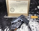1944 Walther PP W/Holster, With Capture Papers from 79th US Army Infantry Division - 1 of 25