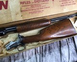 1940 Winchester Model 62A , .22 SLLR., W/
Box and Manual - 24 of 25