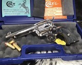 Colt SAA 5.5 inch ,Nickel, NIB, .45 Colt - 8 of 12