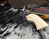 COLT CUSTOM SHOP SHERRIFF'S MODEL SINGLE ACTION REVOLVER WITH BOX, FACTORY IVORY - 7 of 22