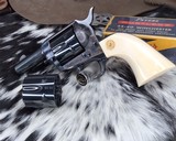 COLT CUSTOM SHOP SHERRIFF'S MODEL SINGLE ACTION REVOLVER WITH BOX, FACTORY IVORY - 15 of 22