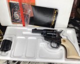 COLT CUSTOM SHOP SHERRIFF'S MODEL SINGLE ACTION REVOLVER WITH BOX, FACTORY IVORY - 10 of 22