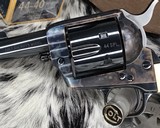 COLT CUSTOM SHOP SHERRIFF'S MODEL SINGLE ACTION REVOLVER WITH BOX, FACTORY IVORY - 8 of 22