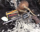 COLT FRONTIER SIX SHOOTER SINGLE ACTION REVOLVER (1921). W/Colt Archives letter - 5 of 18