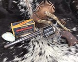 COLT FRONTIER SIX SHOOTER SINGLE ACTION REVOLVER (1921). W/Colt Archives letter - 1 of 18