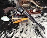 COLT FRONTIER SIX SHOOTER SINGLE ACTION REVOLVER (1921). W/Colt Archives letter - 17 of 18