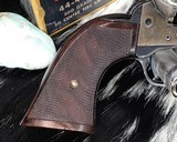 COLT FRONTIER SIX SHOOTER SINGLE ACTION REVOLVER (1921). W/Colt Archives letter - 12 of 18