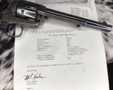 COLT FRONTIER SIX SHOOTER SINGLE ACTION REVOLVER (1921). W/Colt Archives letter - 14 of 18