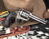 1907 Colt SAA Frontier Six Shooter Bisley Model - 1 of 20