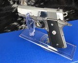 Colt Lightweight Officers Model, Bright Stainless and Alloy, Custom Shop, .45acp, Boxed - 5 of 25